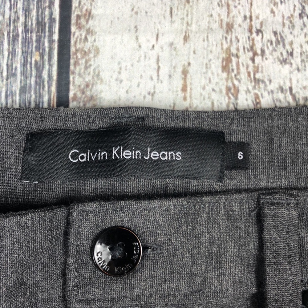 Calvin Klein Jeans Charcoal Gray Women’s Size 6 - Picture 10 of 15
